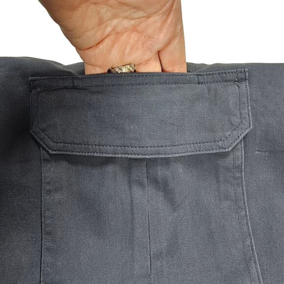 Haggar Comfort Cargo Shorts with Tech Pocket Expandable Waistband Men's 40 NWT - Picture 5 of 10